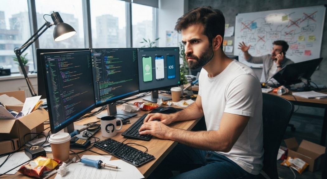 Flutter vs React Native: How to Choose the Right Cross-Platform Framework in 2026 — cover image