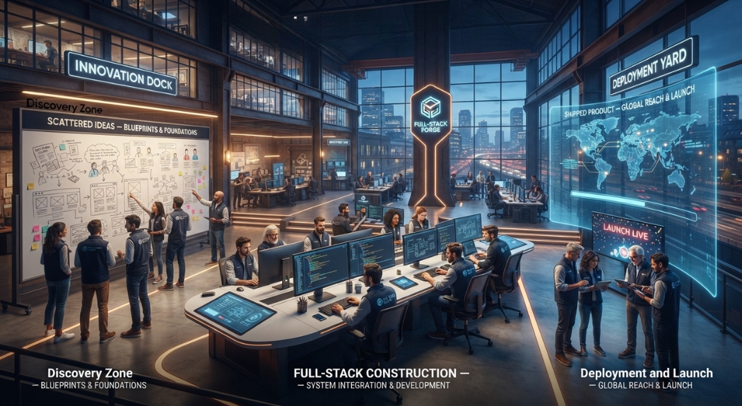 From Scattered Idea to Shipped Product: The Full-Stack Engineering Story — cover image