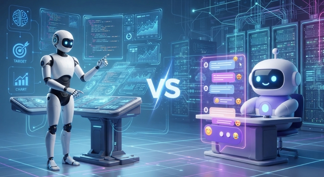 AI Agents vs Chatbots: When Autonomous AI Actually Pays Off — cover image